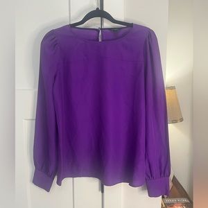 J Crew purple top size S